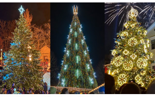 Lietuvos kurortų eglės: balsuokite, kuris pasipuošė gražiausiai