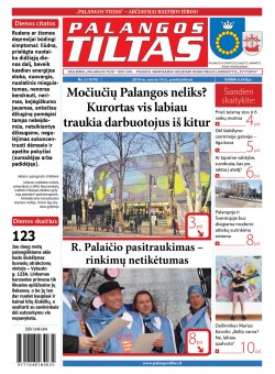 Palangos tilto laikraštis, Data: 2019-01-19, Numeris: 3 (1678) 