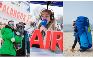 Palanga praėjusį savaitgalį ūžė lyg vasarą: į „Trail Masters“ ir „M1“ žygį leidosi tūkstančiai 