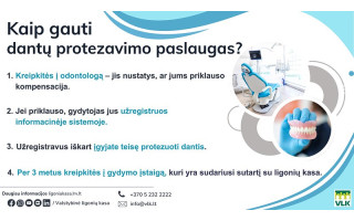 Grąžinta šypsena: ką reikia žinoti apie dantų protezavimo kompensavimą