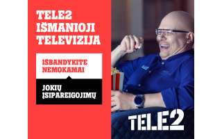 Nauji „Tele2“ pasiūlymai: nuo išmaniosios televizijos iki nuolaidų telefonams ir eSIM laikrodžiams