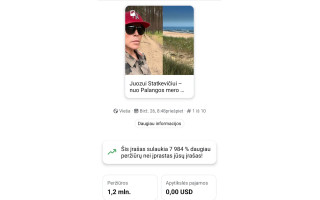 Palangos mero įrašas sulaukė rekordinio dėmesio: per dvi paras – daugiau kaip 1,2 mln. peržiūrų