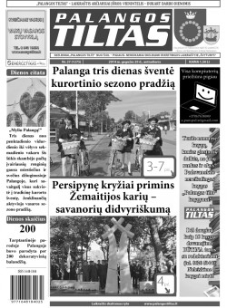 Palangos tilto laikraštis, Data: 2014-05-19, Numeris: 37(1275) 