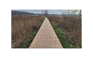 Įgyvendinus pirmąjį šiųmetį Gyventojų iniciatyvų projektą, Vydmantuose įrengtas pėsčiųjų takas