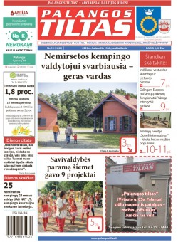 Palangos tilto laikraštis, Data: 2018-04-12, Numeris: 15(1640) 