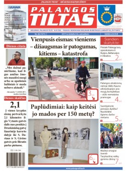 Palangos tilto laikraštis, Data: 2017-06-05, Numeris: 40(1571) 