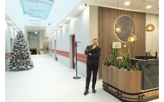 Ligoninės priestatą pastatė per vienerius metus