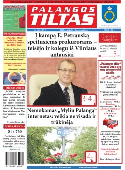 Palangos tilto laikraštis, Data: 2013-06-17, Numeris: 46 (1187) 