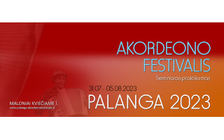XXIX tarptautinis akordeono festivalis PALANGA 2023
