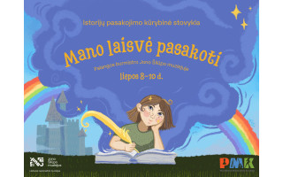 Į Jono Šliūpo muziejų grįžta istorijų pasakojimo kūrybinė stovykla „Mano laisvė pasakoti“