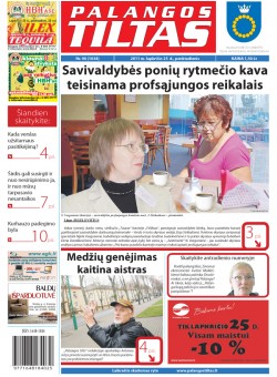Palangos tilto laikraštis, Data: 2011-11-23, Numeris: 90(1034) 