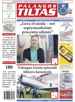 Palangos tilto laikraštis, Data: 2015-05-18, Numeris: 36(1372) 