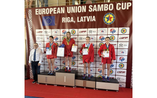 Ugnės Trakytės debiutas sambo varžybose vainikuotas bronzos medaliu