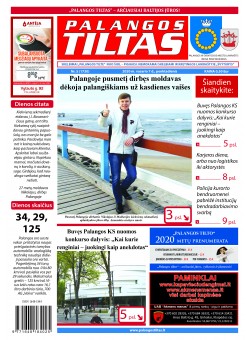 Palangos tilto laikraštis, Data: 2020-02-07, Numeris: 05 (1731) 