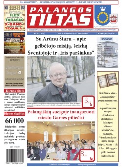 Palangos tilto laikraštis, Data: 2015-04-09, Numeris: 26(1562) 