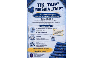 „Tik „taip“ reiškia „taip“ – solidarumo akcija Palangoje