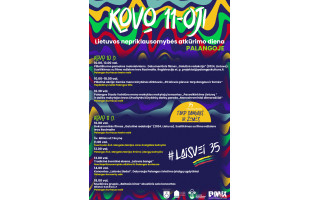 Palanga kviečia į jubiliejinį Lietuvos nepriklausomybės atkūrimo 35-mečio minėjimą „35 laisvės pievos“
