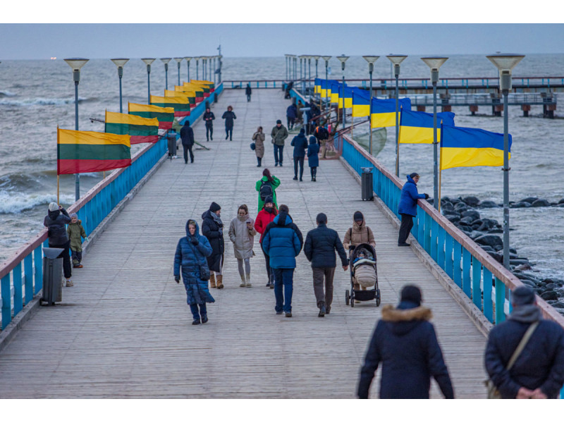 Palangoje registruota apie 970 ukrainiečių, ukrainiečių gimnazistų sumažėjo nuo 21 iki 10