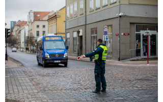 Per savaitę Klaipėdos apskrities kelių policijos pareigūnai nustatė 12 neblaivių vairuotojų