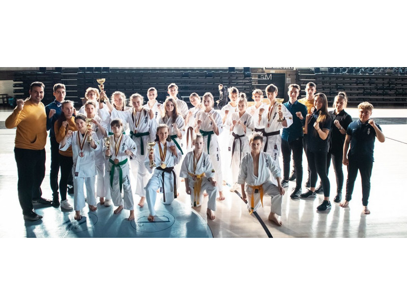 Palangos „Shodan“ sportininkai Lietuvos Kyokushin Karate Kata čempionate