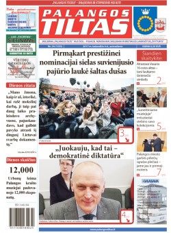 Palangos tilto laikraštis, Data: 2017-04-03, Numeris: 24(1555) 