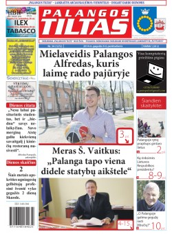 Palangos tilto laikraštis, Data: 2014-05-08, Numeris: 34(1272) 