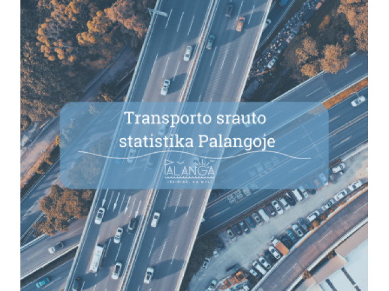 Transporto srauto statistika Palangoje