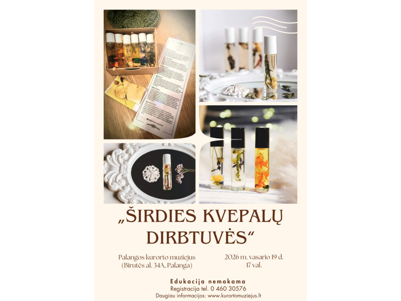 „ŠIRDIES KVEPALŲ DIRBTUVĖS“