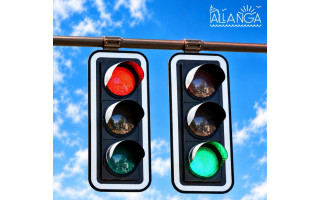 Palangoje sugrįš mirksintis žalias šviesoforo signalas: kurorto šviesoforai bus perprogramuoti