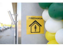 IKI parduotuvėje įrengta priedanga