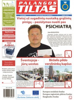 Palangos tilto laikraštis, Data: 2011-06-13, Numeris: 46 (990) 