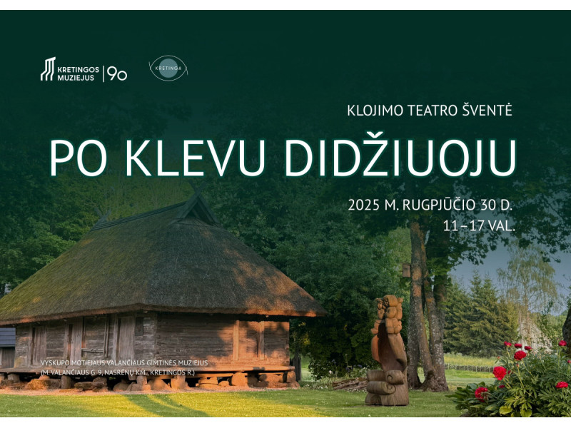 Vyskupo M. Valančiaus gimtinėje vėl rinksis klojimo teatrų artistai ir žiūrovai