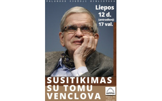Susitikimas su Tomu Venclova 