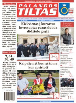 Palangos tilto laikraštis, Data: 2017-05-29, Numeris: 38(1569) 