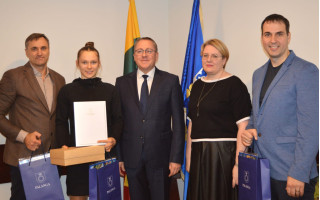 Palangiškė Karolina Radžiūnaitė – Europos karate kiokušin jaunučių čempionato Kumite čempionė