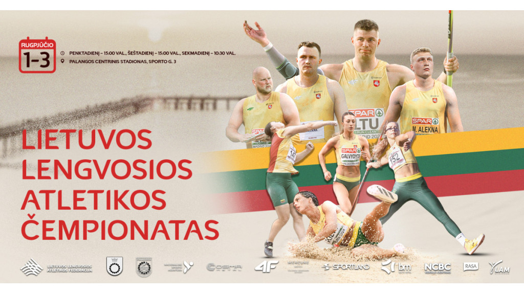 Palangoje vyks Lietuvos lengvosios atletikos čempionatas