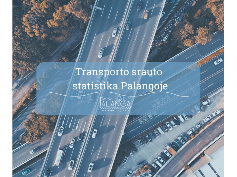 Transporto srauto statistika Palangoje