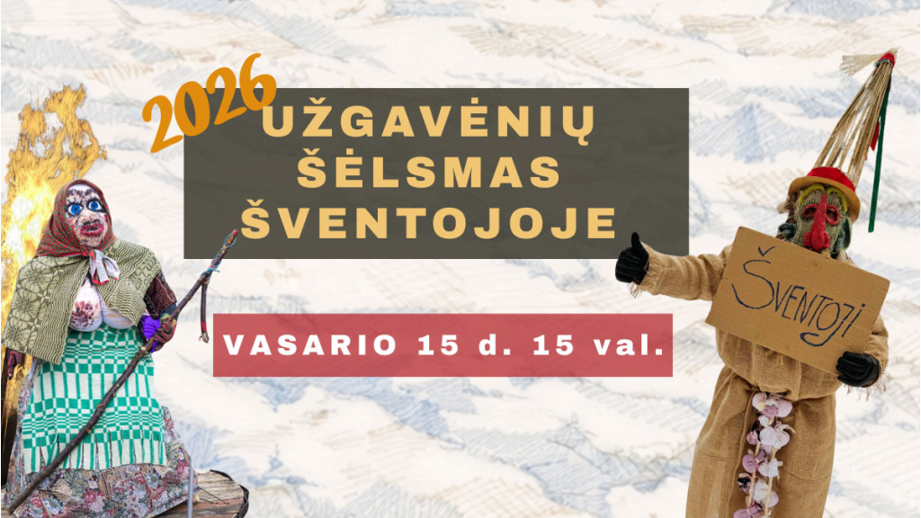 Šventosios pėsčiųjų aikštė vienai popietei virs triukšmingu Užgavėnių kiemu