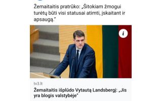 Kokius istorijos vadovėlius skaito Mėguvos rinkimų apygardos seimūnas K. Neimantas ir visa „Nemuno aušra“ – gal Lavrovo „Istorija Litvy“ ?