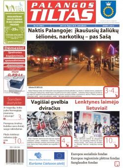 Palangos tilto laikraštis, Data: 2011-07-25, Numeris: 57 (1001) 