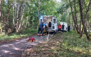 Prie Palangos – masinė dviratininkų avarija, sužeisti du žmonės papildyta: toje pačioje vietoje įvyko dar viena nelaimė