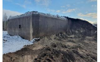 Palangoje atkastas Molotovo linijos bunkeris
