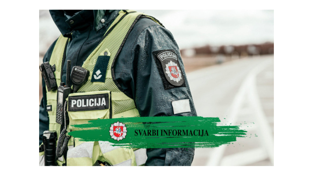 Policijos departamento nuotr.