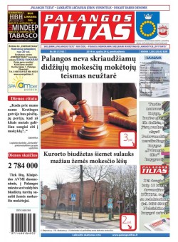 Palangos tilto laikraštis, Data: 2014-10-23, Numeris: 80(1318) 