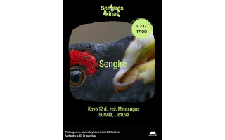 SENGIRĖS KINAS Palangos viešojoje bibliotekoje: „Sengirė“