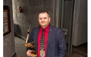 Palangiškis saksofono mokytojas Raimundas Žilius: „Nuolat kartoju savo mokiniams: saksofonininkas gali būti ir prezidentas“