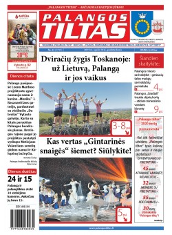 Palangos tilto laikraštis, Data: 2019-10-18, Numeris: 42 (1717) 