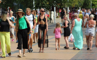 Palanga ir Šventoji sparčiai artėja viena prie kitos, riba tarp jų ilgainiui išnyks 