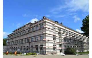 Atgimsta Palangos Senosios gimnazijos pastatas (FOTO GALERIJA)