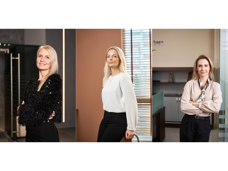 (Iš kairės): Loreta Stainytė, Deimantė Valašinė, Radvilė Žilienė